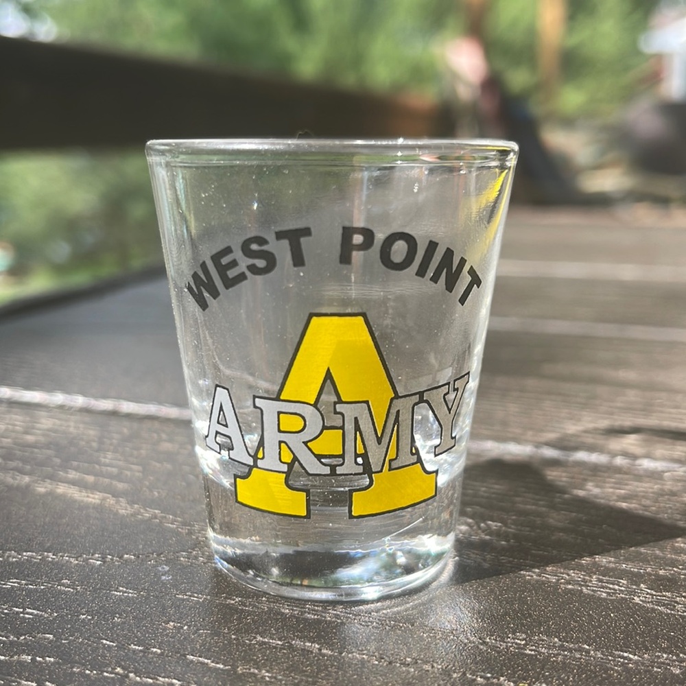 West Point Army Shot Glass